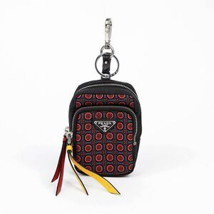 Pattern Mini Pouch Keyring